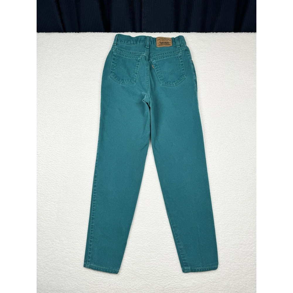 Vintage 90s Levi's Jeans - Teal Blue 900 Series - Women's 3 - Made in USA